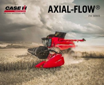 Case IH Axial-Flow 250 seeria 498–634 hj booklet