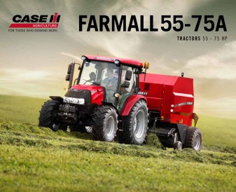 Case IH Farmall A 55–75 hj booklet